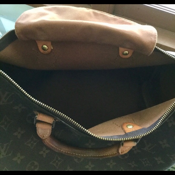 Louis Vuitton Speedy 35 and organizer - Picture 3 of 8